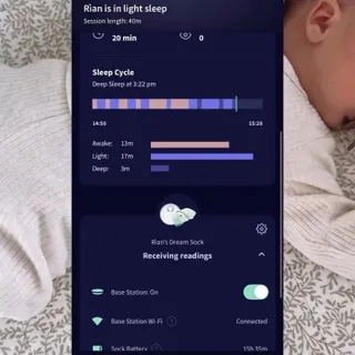 Why is the Owlet Dream Sock® for you? Unlike traditional monitors, Owlet Dream Sock provides detailed wellbeing metrics, is medically-certified, and focuses on both safety and comfort 🌙

Shop the Owle