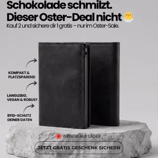 Unser Ostersale ist jetzt live 🐣🔥
Sichere dir dein SmartWallet 3.0 zum Bestpreis – oder überrasche deine Liebsten mit dem perfekten Geschenk 🎁✨

#Ostersale #SmartWallet
