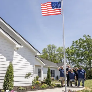 We would like to thank everyone who helped us to welcome home US Army Sergeant Kevin Gatson, US Marine Corps Corporal Travis Dodson, and US Marine Corps Corporal Eli Tice to their mortgage-free smart 