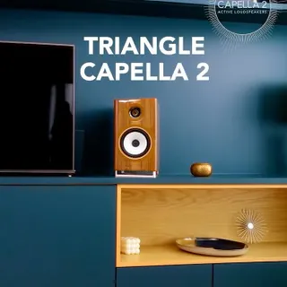 CAPELLA 2 ✨
Découvrez la nouvelle génération d'Enceintes Actives haut de gamme TRIANGLE assemblées en France. Profitez de toute votre musique avec une grande liberté grâce aux technologies sans fil in