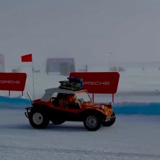 Floyd racing at FAT Ice Race 2026 🚀