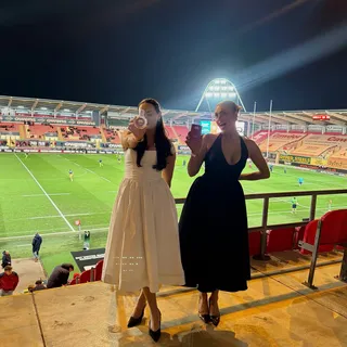 ladies day @scarlets_rugby ❤️🏴󠁧󠁢󠁷󠁬󠁳󠁿