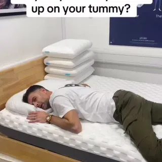 Always waking up on your stomach even though you go to sleep on your side? This might be why