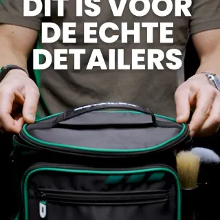 Doei rommelige kofferbak. Hallo Bucketbag.

Geen omvallende flessen of natte doeken meer. Met de Bucketbag vervoer je al je detailingproducten georganiseerd, stabiel en overzichtelijk in één compact s