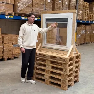 Onze Easyclick gordijnen in frame heb je al in 5 minuten ingemeten en besteld!