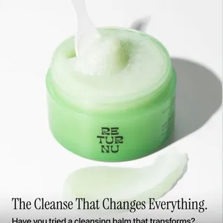 🚨 Game-Changer Alert 🚨

RETURNU Pore Shooter Gommage Cleansing Balm melts, scrubs, and transforms your skin. 
Clinically proven to reduce dead skin cells by 53.9% for a clear, glowing finish every nig