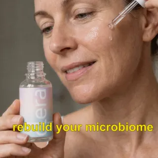 First step, rebuild your skins Microbiome to support healthier, balanced and more hydrated skin 🤍