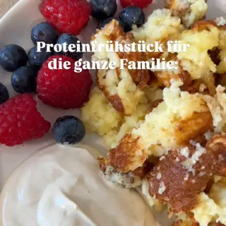 Proteinfrühstück für die ganze Familie: Grießschmarrn aus dem Backofen ✨

Warm, fluffig und unkompliziert vorbereitet – perfekt für ein entspanntes Frühstück am Wochenende für die ganze Familie!

Zuta