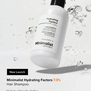 Hydrate & Cleanse, Every Wash.

Meet our Hydrating Factors 7.3% Hair Shampoo.
A gentle, non-stripping formula powered by Sodium Hyaluronate, Betaine, Glycerin & Tamarindus Indica Extract to help incre