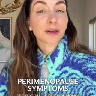 Perimenopause symptoms aren’t just about hormones… it’s about how your body processes them.

When estrogen isn’t cleared efficiently, it can recirculate in the body and potentially intensify symptoms 