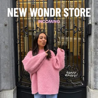 Wij openen een nieuwe WONDR winkel!!! 💚

We zijn al volop aan het ontwerpen en aftellen.
En geloof ons… deze wordt speciaal.

Kan jij raden waar? 👀