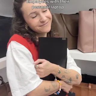 POV: My laptop vs. the company’s laptop laughing 😂 

#funnymemes #funnyreels #officehumor #fyp