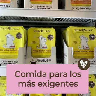 ¿Tu gato rechaza la mitad de lo que le sirves? 🐱
 
Nuestros nuevos menús cocinados a baja temperatura están hechos para los más exigentes de casa. 96% de carne fresca de músculo + frutas, verduras y s