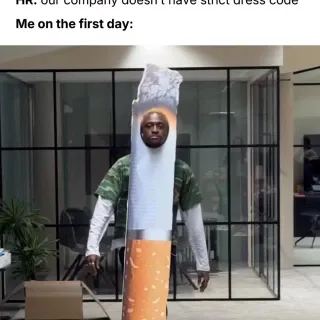coping mechanism: just be the cig 😭