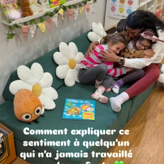 Certains jours peuvent être plus difficiles … puis un petit corps vient se blottir contre toi. Et à ce moment-là, tu comprends que pour lui… tu es son endroit sécurisant💚 
#fyp #safeplace #myfavoritep