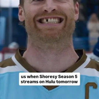 All smiles on the ice. 

All episodes of #Shoresy Season 5 stream tomorrow on Hulu and Hulu on Disney+.