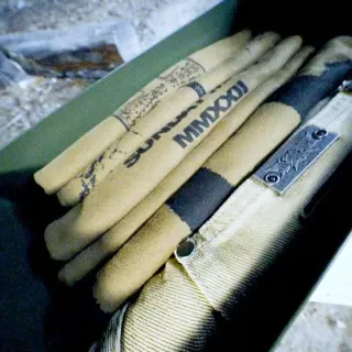 CARE PACKAGE INBOUND 📡🎚️
Operation: EXODUS - Six new pieces in our new TAN 499 color, built for active duty ⚒️

Strike now, do not miss the window 
Godspeed

💿 - PUSH IT BACK - @gideonal