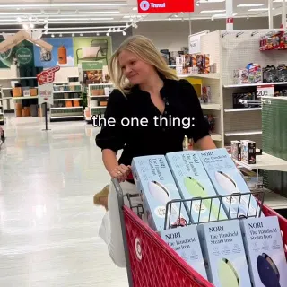 Find us skipping our way down the laundry aisle at your local @target 🙂‍↕️