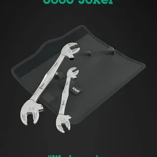 It's Tool Time: 1 Tag, 1 Thema, alle Infos! 💡

Heute geht's um unseren Joker 6006!🃏

Selbstjustierende Doppelmaulschlüssel mit Ratschenfunktion: Durch die stufenlos und parallel geführten Backen werde