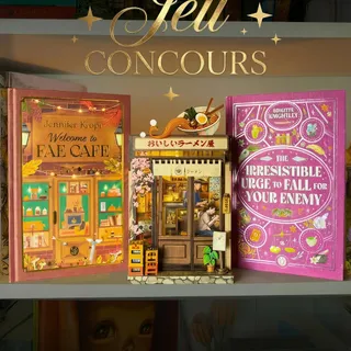 🎁 CONCOURS 🎁

Tentez de remporter un magnifique booknook ainsi que « Welcome to Fae Café » et « The Irresisitible Urge to Fall for Your Enemy » ✨

Pour participer :
• Suivre @label_calix et @booknook.