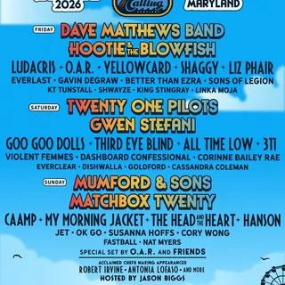 @oceanscallingmd is calling us up to headline your Saturday.