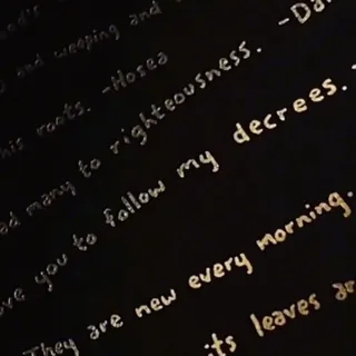 This is what God gave me when everything felt like it was falling apart.

I was in one of the most challenging seasons of my life. God’s Word was my only refuge.

In the midst of that season, God gave