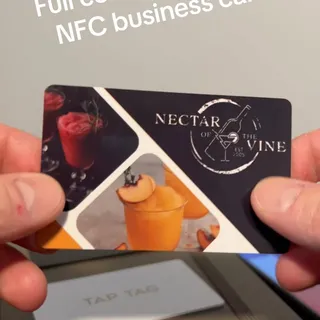 Full color customization. NFC tap technology. The possibilities are endless. #NFC #taptag #business #networking