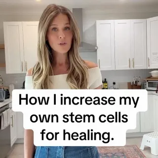 ✨ Discount if you head to my affiliate link: http://stemregen.co/mccall ✨Three ways that I harness the power of my own stem cells for healing and longevity. @stemregen @stemcellchristian #stemcells #l