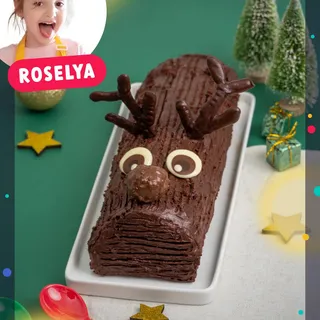 La bûche renne de Roselya 🎄🍫