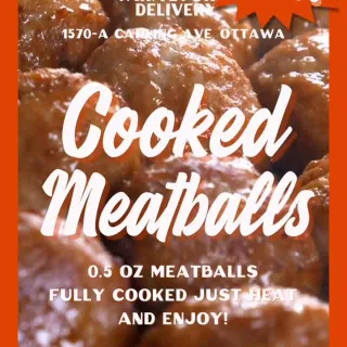 NEW! Cooked Meatballs 🍝
Order now! Whether tossed in a rich marinara, glazed with BBQ sauce, or added to soups and pasta dishes, they’re a freezer staple you’ll reach for again and again. 👌🏼

Also ava