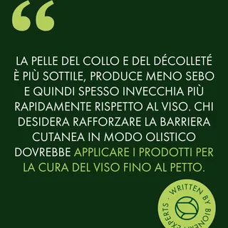 Per una cura completa della pelle: non dimenticare il collo e il décolleté. Il Night Repair Serum e la Face Cream agiscono proprio dove le rughe diventano visibili particolarmente presto.💪🏻💚

#bionera