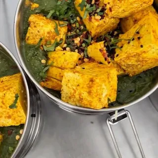 Sometimes the best thing you can do for a busy mind is slow down and cook. 🌿

For me, a pot of Saag is one of my favourite ways to do just that. The chopping, the stirring, the smell of spices hitting