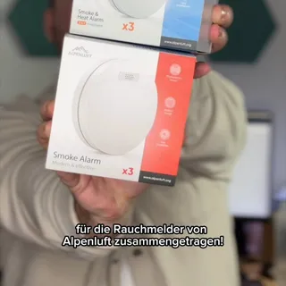 🚨Dieser Fehler kostet dich richtig viel Geld! Ohne Rauchmelder bleibst du auf den Kosten eines Brandes sitzen! 😭 Darum solltet du unbedingt Rauchmelder bei dir Zuhause montieren! Hol dir doch gleich d