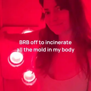 Okay not literally.

But if mold exposure has ever been part of your story, sauna therapy can be one of the most supportive tools for recovery.

The FireLight Sauna uses a unique combination of dry ra