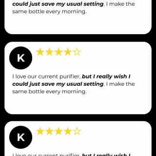 You asked. We listened. 👂🏻

After months of refining based on real customer feedback…
our newest water purifier is finally here.

Built for more convenience.
Built for real homes.
Built for your lifes