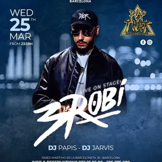 ¡Estamos de vuelta!
El próximo miércoles 25 de marzo no te pierdas el show de @3robimayne 🇳🇱🇲🇦 en @shokobarcelona @popthatbarcelona 

Entradas disponibles en la web👉🏼 www.shoko.biz