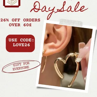 Less than a month till Valentine’s Day❤️

Don’t wait to surprise your loved one! 
26% OFF all orders over 60£✨
USE CODE: LOVE26 #valentinesgifts #love #valentinesday #valentinesdaygiftideas