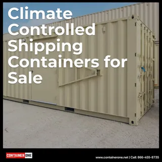 Do your products need temperature control? 🌡️

Our climate controlled shipping containers protect sensitive inventory from heat, cold, and humidity, perfect for pharmaceuticals, electronics, wine, doc