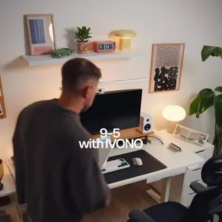 Wanne level up your home office? 

@ivono.eu offers a ton of home office accessories and desks. 

Definitely worth looking into! 

#homeoffice #workfromhome