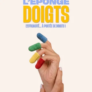 NOUVEAUTÉ : L’ÉPONGE DOIGTS 🧽🖐

Vous l’avez demandée… la voilà ! 😌

L’éponge doigt, petite mais redoutable, débarque chez INGA !

Parce qu’au fond, ce n’est pas la taille qui compte… mais l’efficacité