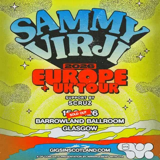 Sammy Virji Timings

Doors Open at 7pm

Scruz - 8pm

Sammy Virji - 9pm

Live Music Curfew is 11pm

Enjoy your show!!!

Notes:

*All Live Timings are Subject to Change* so please check our socials agai