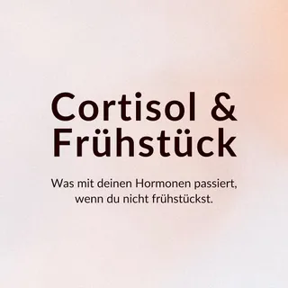 Dein Cortisolspiegel steigt in den ersten 30 Minuten nach dem Aufwachen um bis zu 75 %. 📈

Was du in diesem Zeitfenster isst (oder nicht isst), beeinflusst direkt deinen Hormonhaushalt und wie du dich