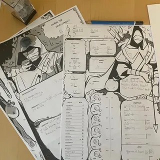 Possibly the best stat roll I’ve made 😅
#dnd5e #dndcharacter #dndart