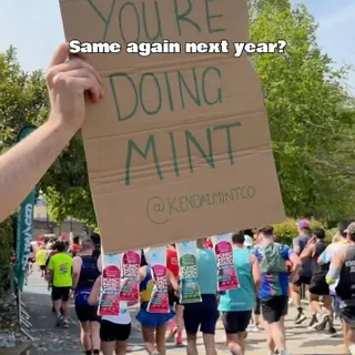 Congratulations London Marathoner’s, you just joined the exclusive <1% club 👏

The KMC Unofficial Feedstation - bigger next year? 👀

@londonmarathon #londonmarathon #kendalmintco