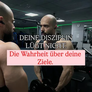 Hör auf, dich selbst zu belügen. 

Deine Ziele interessieren sich nicht für deine Absichten. 
Dein Traumkörper interessiert sich nicht für deine „guten Vorsätze“.

Die Lücke zwischen deinem aktuellen 