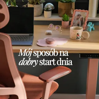 Mój sposób na dobry start dnia? 🤔
Zakładam słuchawki, puszczam muzykę, podnoszę biurko i od razu zaczynam dzień z zupełnie inną energią ✨ Kiedy mogę zmienić pozycję, trochę się poruszać nawet poniedzi