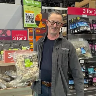 I think quite a lot of you would agree… rabbit ears are very popular! 🐇

Come and talk to Kevin… today on the Nutriment Natural Treat stand! Hall 3, Stand 58! 👋🧡