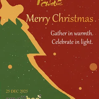 𝐌𝐞𝐫𝐫𝐲 𝐂𝐡𝐫𝐢𝐬𝐭𝐦𝐚𝐬!🎄✨
#Smallbee #merrychristmas #merrychristmas🎄