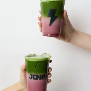 Your spring favourite: Black Cherry Matcha.

Ripe black cherries, layered with our signature Uji matcha.