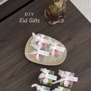 DIY Bayram gifts for my loved ones 🤍 #eid #eidgift #bayram #bayramhediyesi #eidmubarak